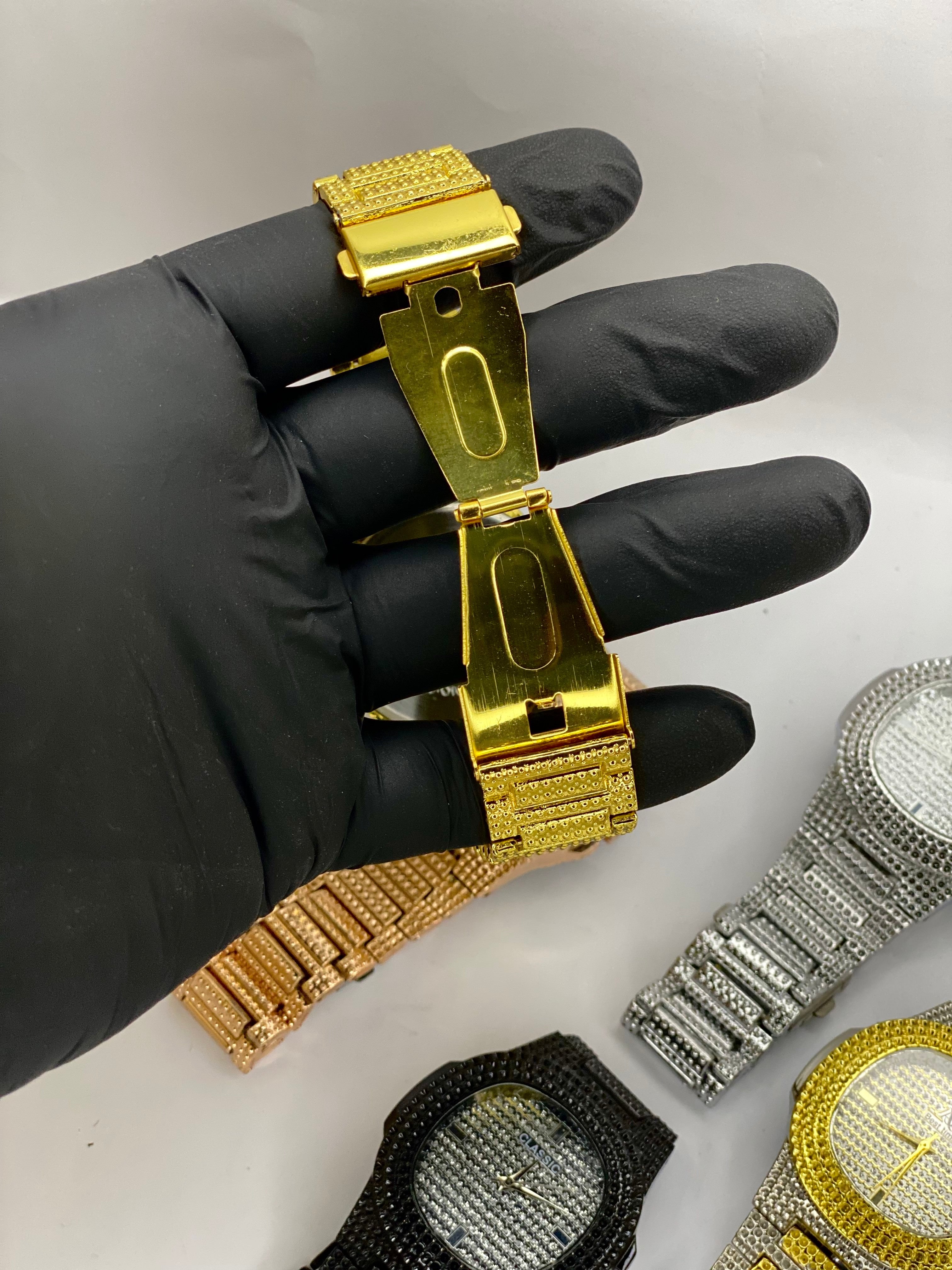 Royal Iced Gold Luxury Watch