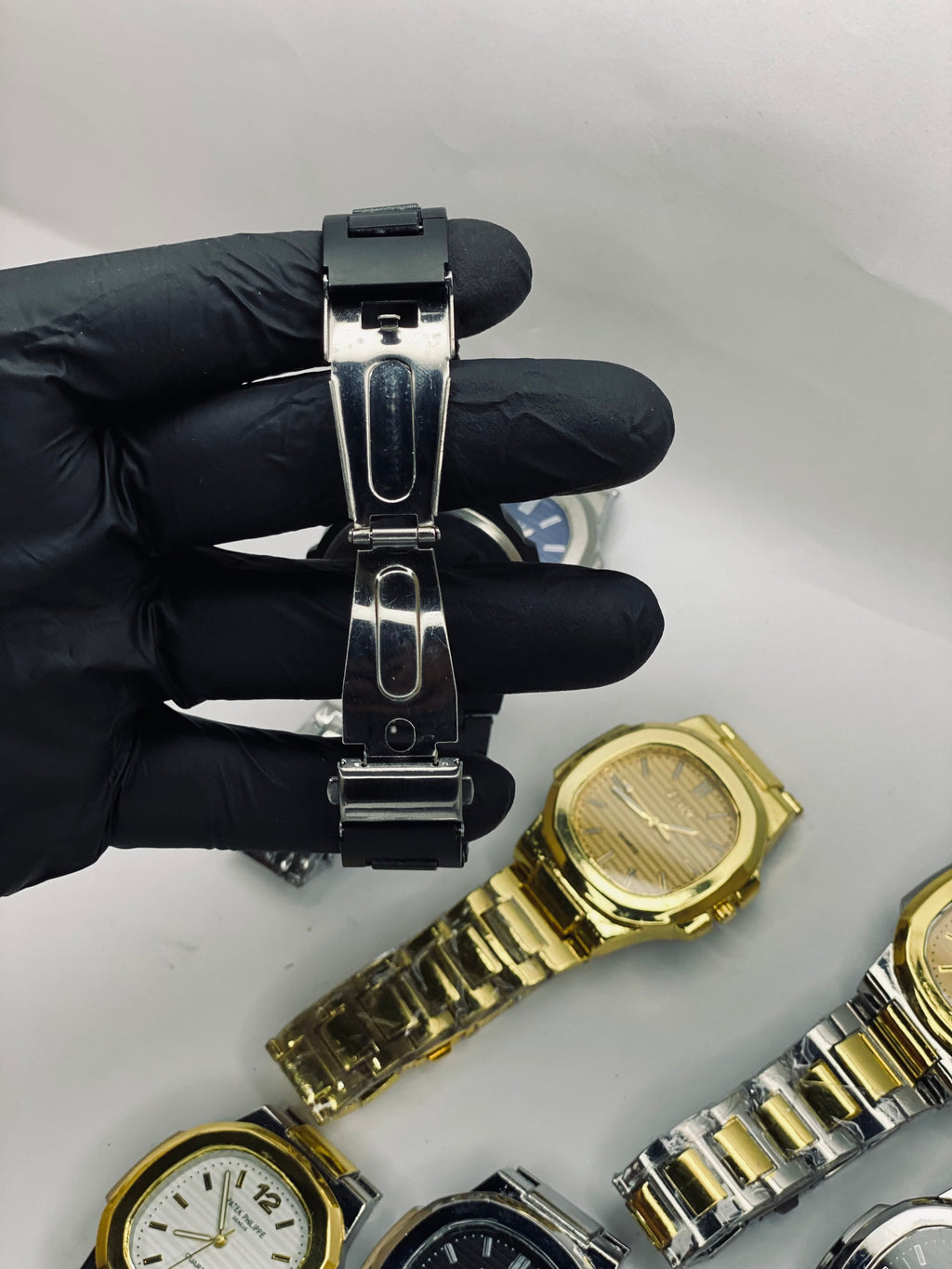 Matte Black Modern Watch
