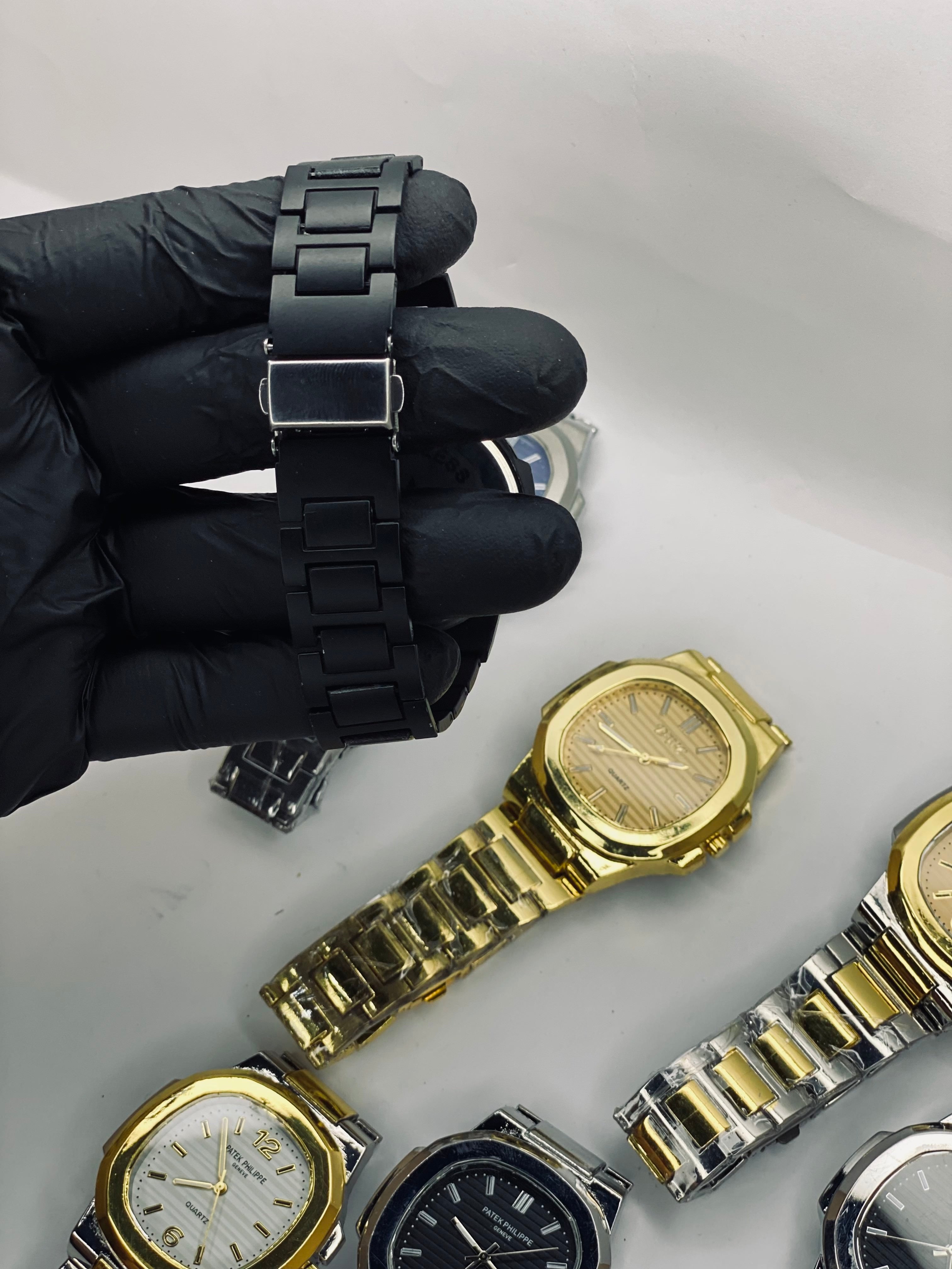 Matte Black Modern Watch